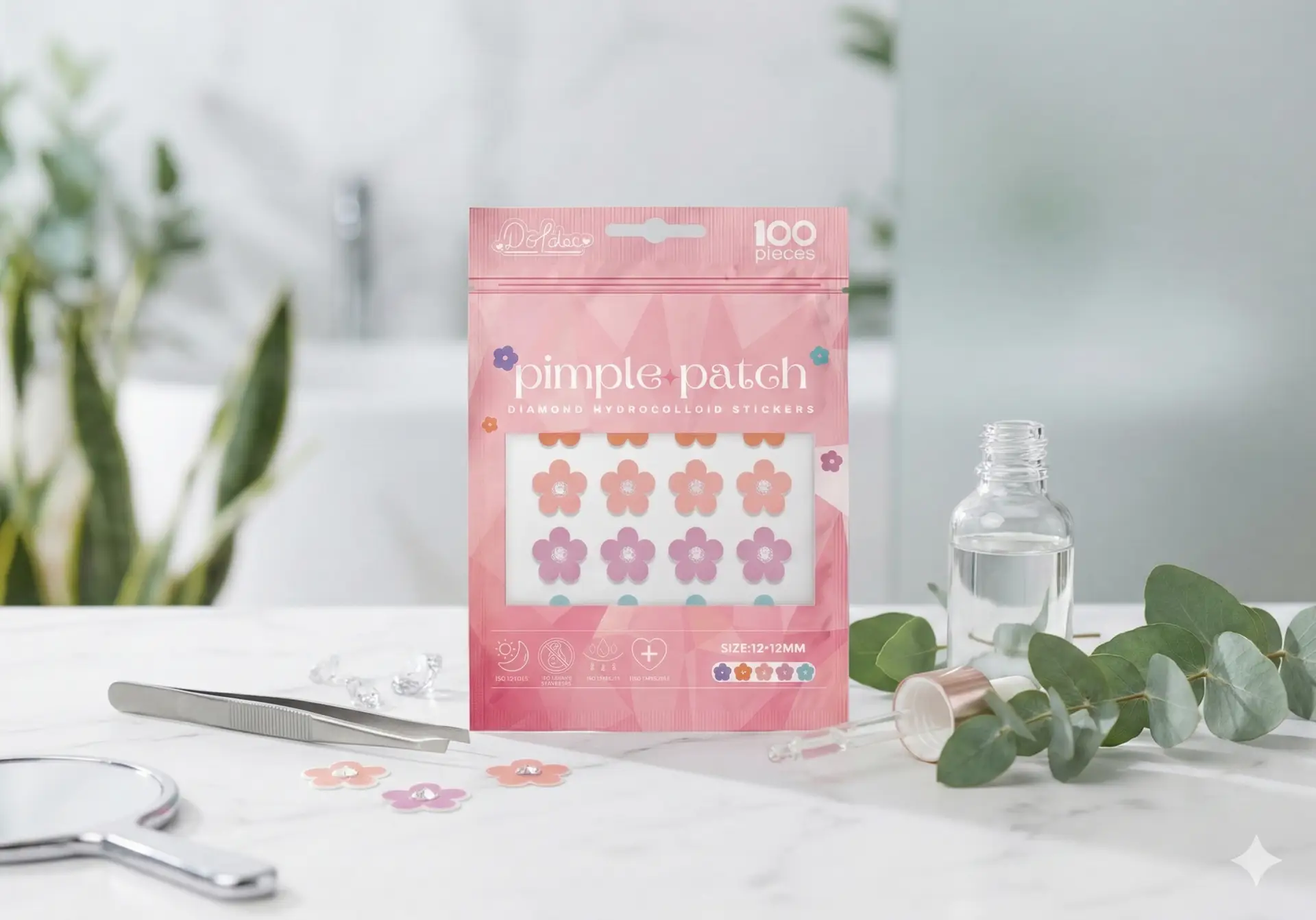 璀璨点钻镶嵌痘痘贴