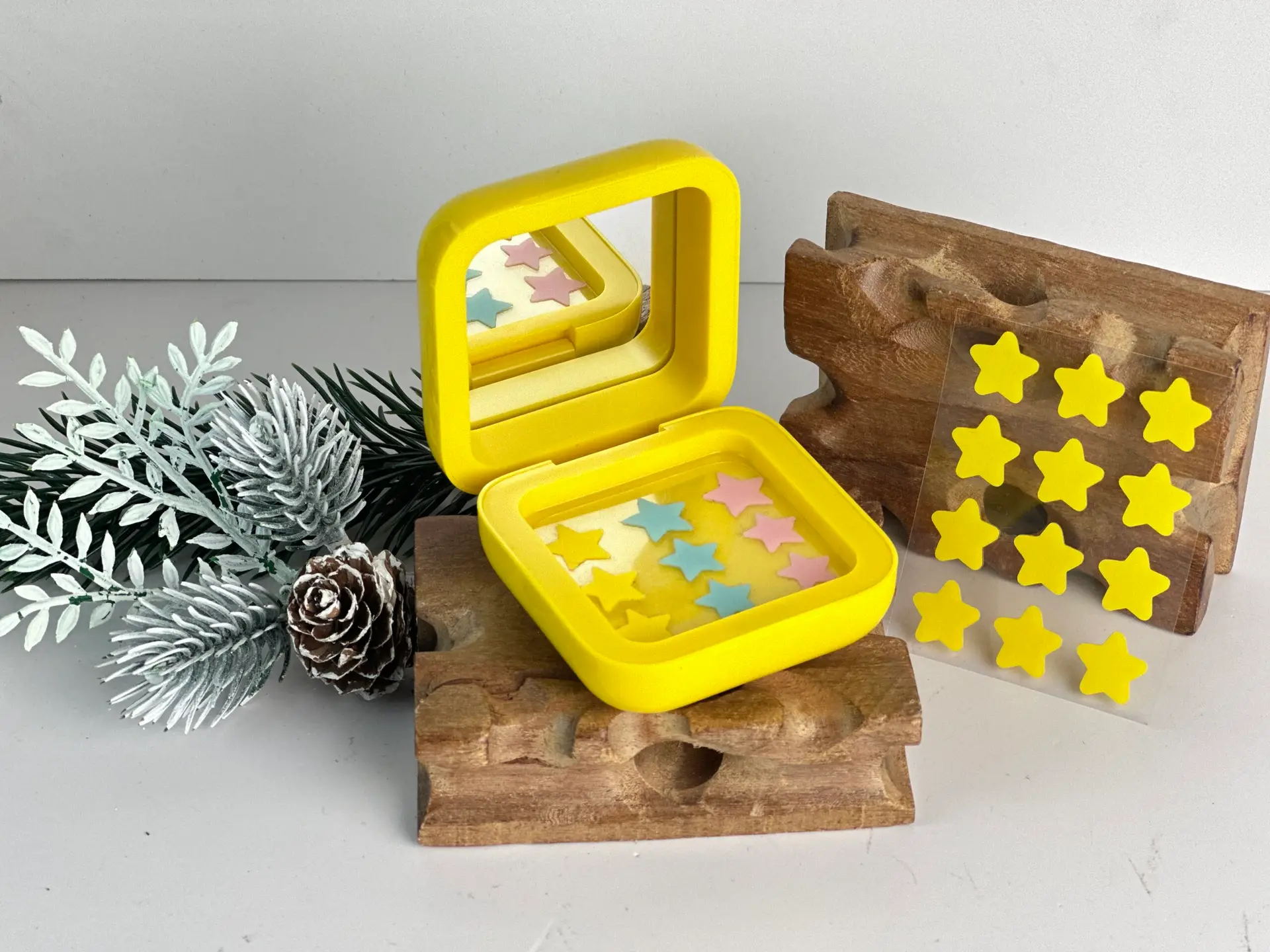 高定随身镜盒装痘痘贴